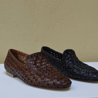 Mocassino intrecciato Bottega Fermana