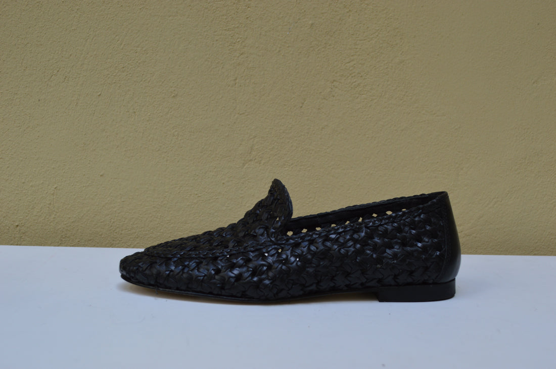 Mocassino intrecciato Bottega Fermana