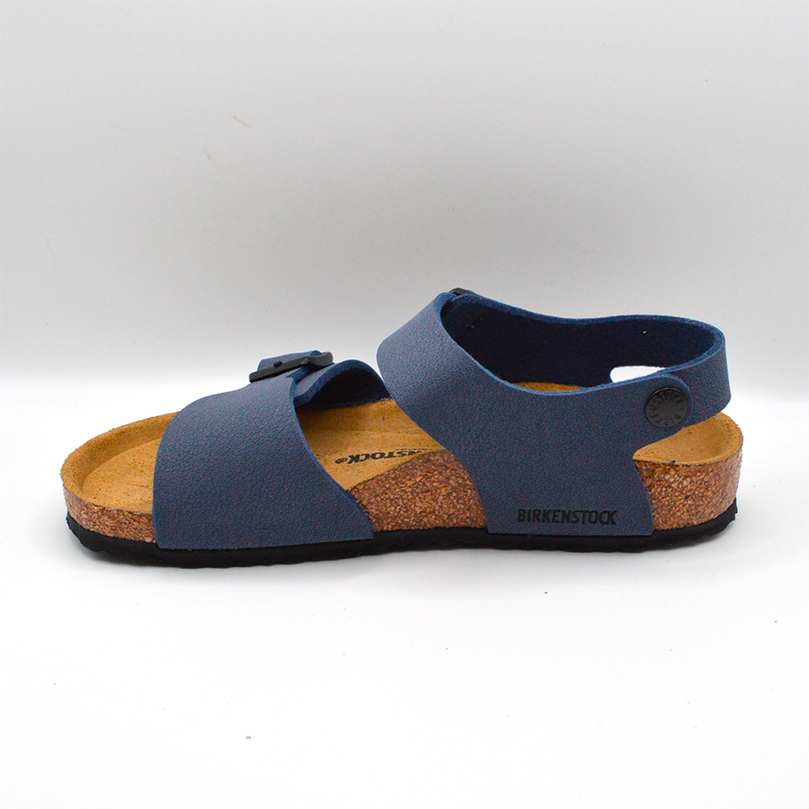 Birkenstock | Sandalo blu con cinturino