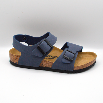 Birkenstock | Sandalo blu con cinturino