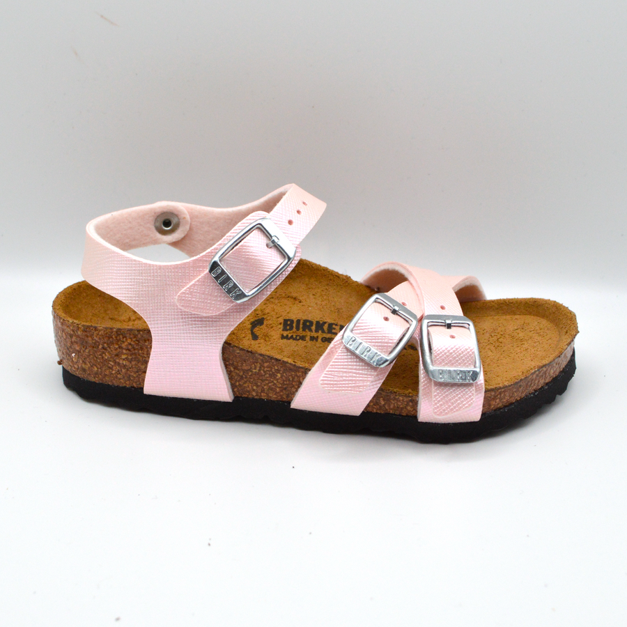 Birkenstock | Sandalo rosa baby con incrocio