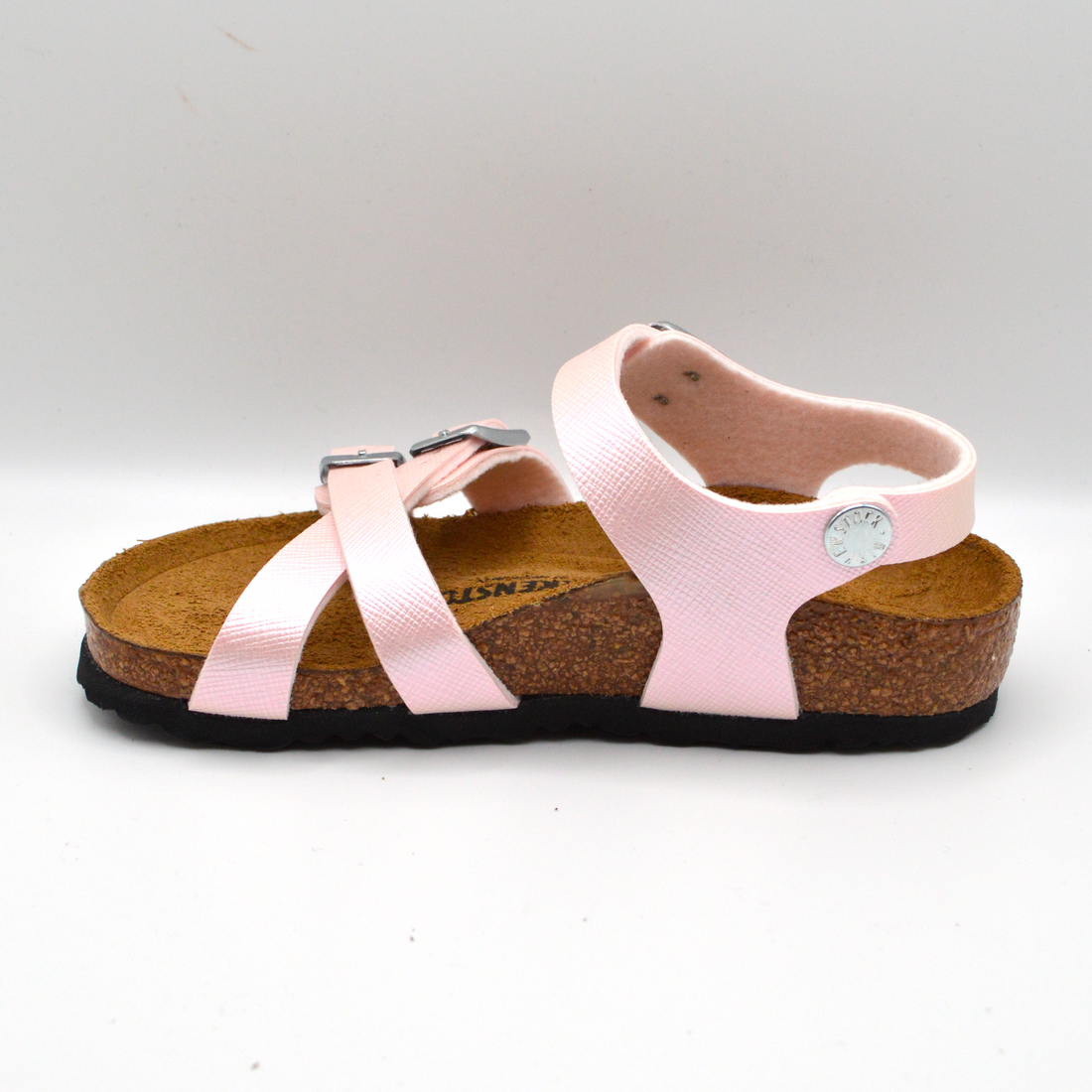 Birkenstock | Sandalo rosa baby con incrocio