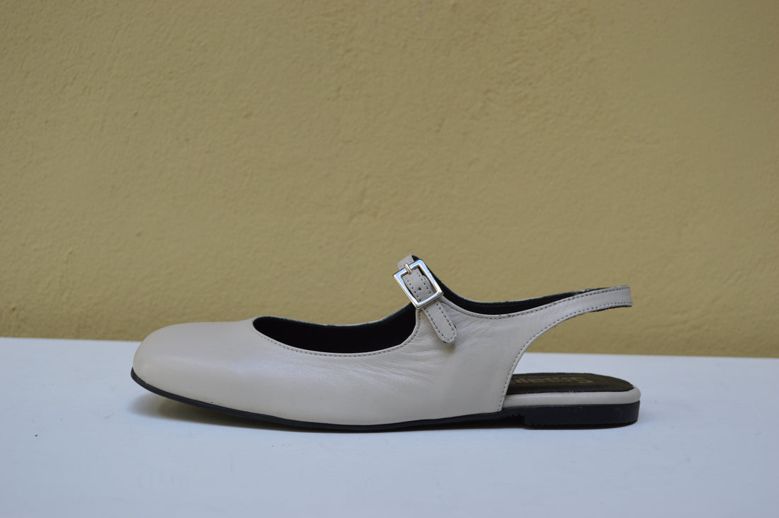 Slingback Sinapsi Mary Jane – Raffinatezza Contemporanea e Comfort "Glove Fit"
