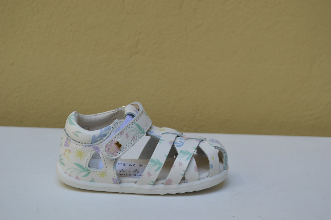 Bobux gabbietta con Stampa Floreale Pastel e Chiusura a Strappo