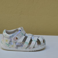 Bobux gabbietta con Stampa Floreale Pastel e Chiusura a Strappo