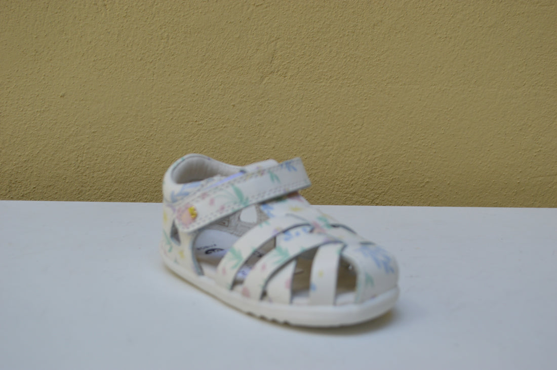 Bobux gabbietta con Stampa Floreale Pastel e Chiusura a Strappo