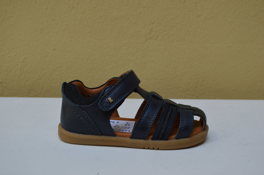 Sandalo Bobux Roam – Classico a Punta Chiusa (Navy e Caramel)