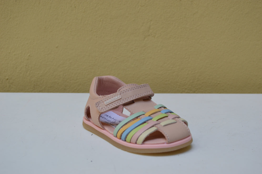 Sandalo Pablosky StepFirst - Arcobaleno Pastello