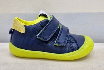 LE OPH blue yellow fluo velcro shoes