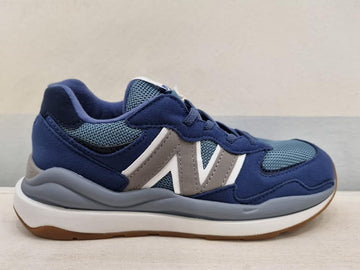 NEW BALANCE 550 blue or gray-pink elastic laces