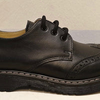 PIEDIDOLCI scarpa allacciata in pelle nera, verdone, bordeaux
