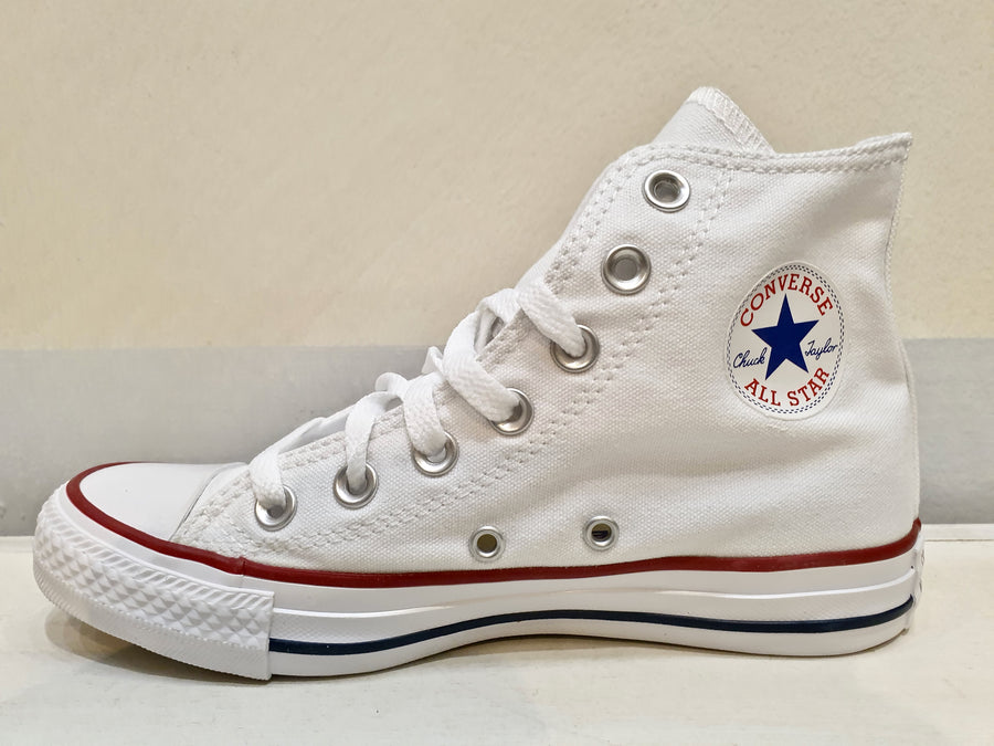 CONVERSE ALL STAR blue, white, red or black cotton high tops