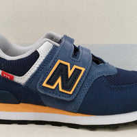 NEW BALANCE 574 blue or red velcro
