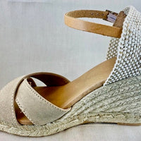 MACARENA sandal 5 heel in rope with strap