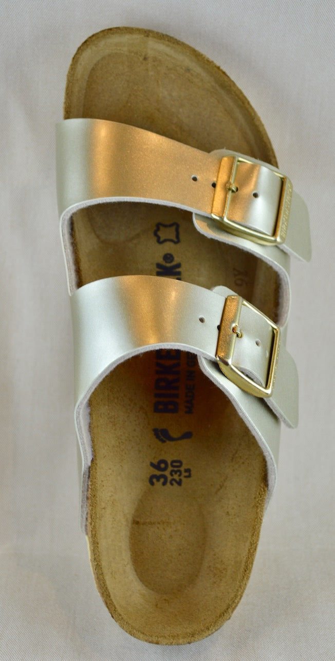 BIRKENSTOCK Arizona two silver or gold bands
