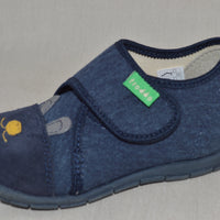 FRODDO Slipper with blue or pink velcro