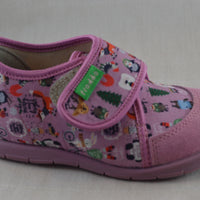 FRODDO Slipper with blue or pink velcro