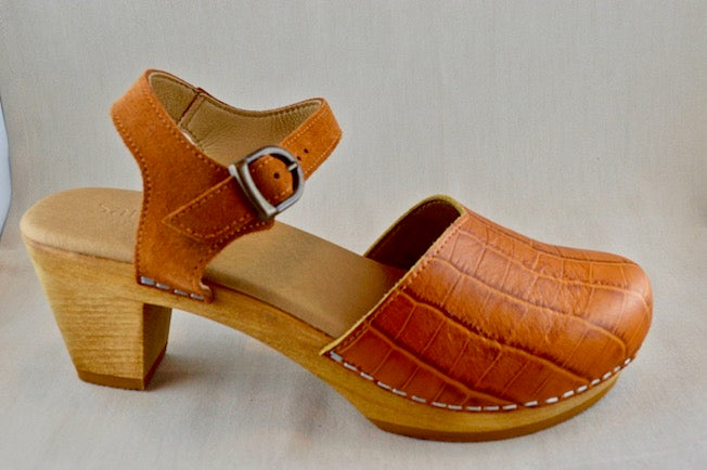 SANITA clogs leather sandal