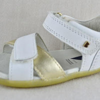 BOBUX white gold child sandal
